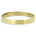 9k Yellow Gold Solid Bangle with Flat Edge 9k Yellow Gold Solid Bangle with Flat Edge