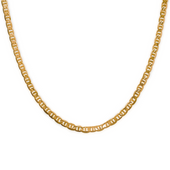 14ct yellow gold anchor chain necklace | LONDON LOANS