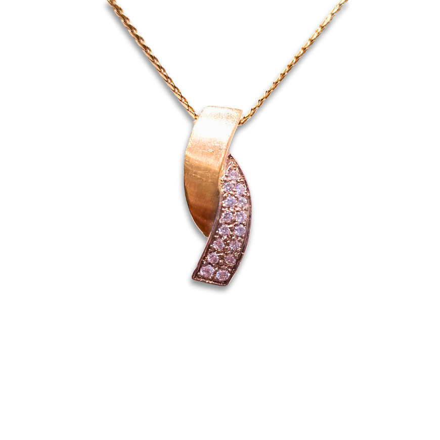 18ct Gold & Diamond Pendant