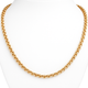 18ct Yellow Gold Belcher Necklace 60cm