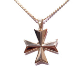 18ct Gold Maltese Cross Pendant