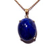 14ct Yellow Gold Lapis Lazuli Pendant