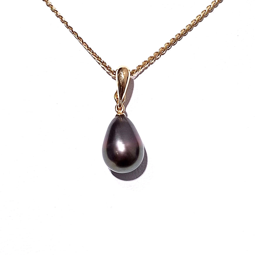 18ct Gold Tahitian South Sea Pearl Pendant