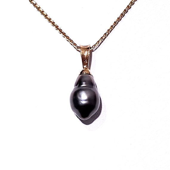 9ct Gold Tahitian Pearl Pendant