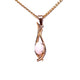 9ct Gold White Opal Pendant