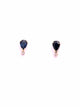 1.75ct Natural Sapphire & Diamond Earrings in 18ct Yellow Gold