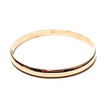 9ct Solid Yellow Gold Bangle