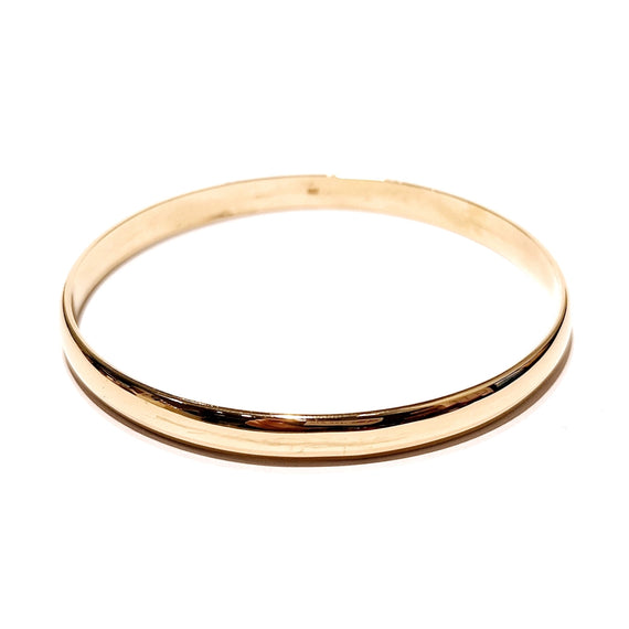 9ct Solid Yellow Gold Bangle