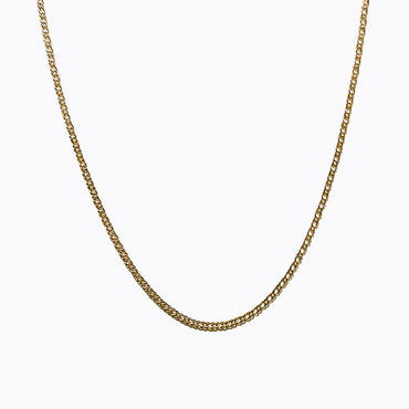 9ct Yellow Gold Chain Necklace 45cm