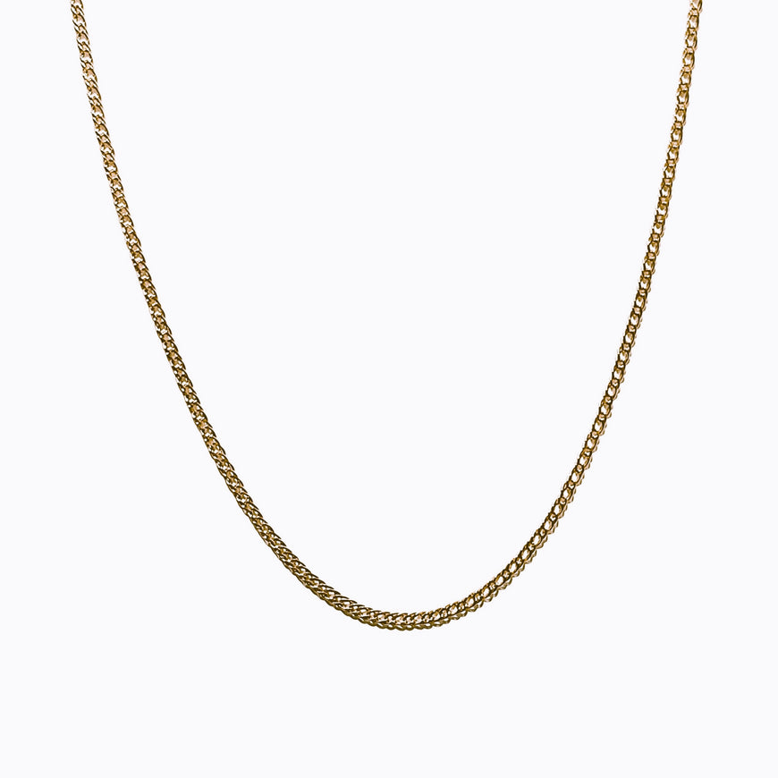 9ct Yellow Gold Chain Necklace 45cm