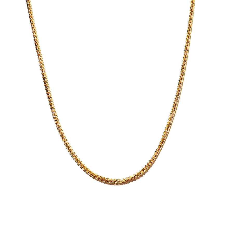 14ct Yellow Gold Chain Necklace 50cm