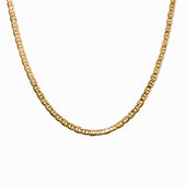 14ct Yellow Gold Anchor Chain Necklace 50cm