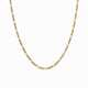 18ct Yellow Gold Figaro Link Chain Necklace 50cm