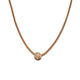 18ct Yellow Gold 0.51ct  Diamond Pendant & Chain Necklace 53cm