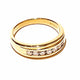 18ct Yellow Gold Men's 0.50ct Diamond Ring