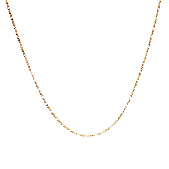 9ct Yellow Gold Chain Necklace 40cm