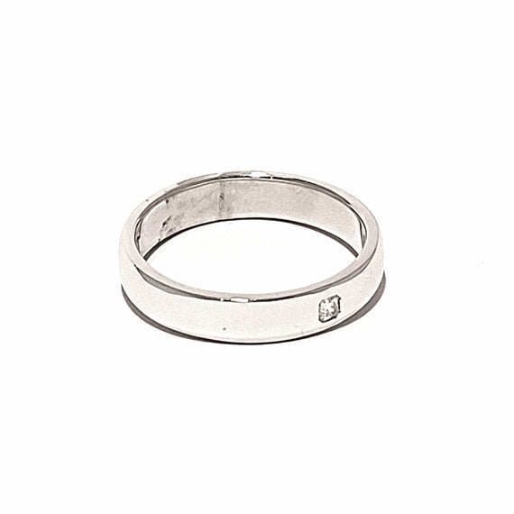Men's G VS Diamond Ring In Platinum