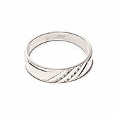 14ct White Gold Men's Diamond Cluster Ring