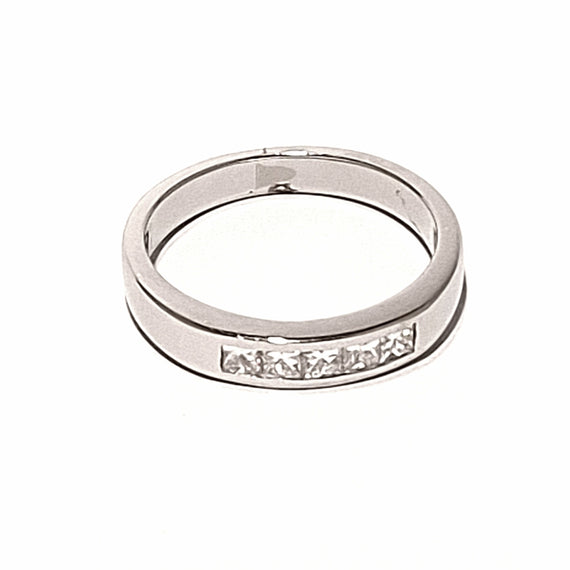 Men's 0.60ct G VS Diamond Ring In Platinum