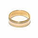 18ct Two Toned Men's Ring