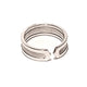 18ct White Gold Cartier C2 Men's Ring