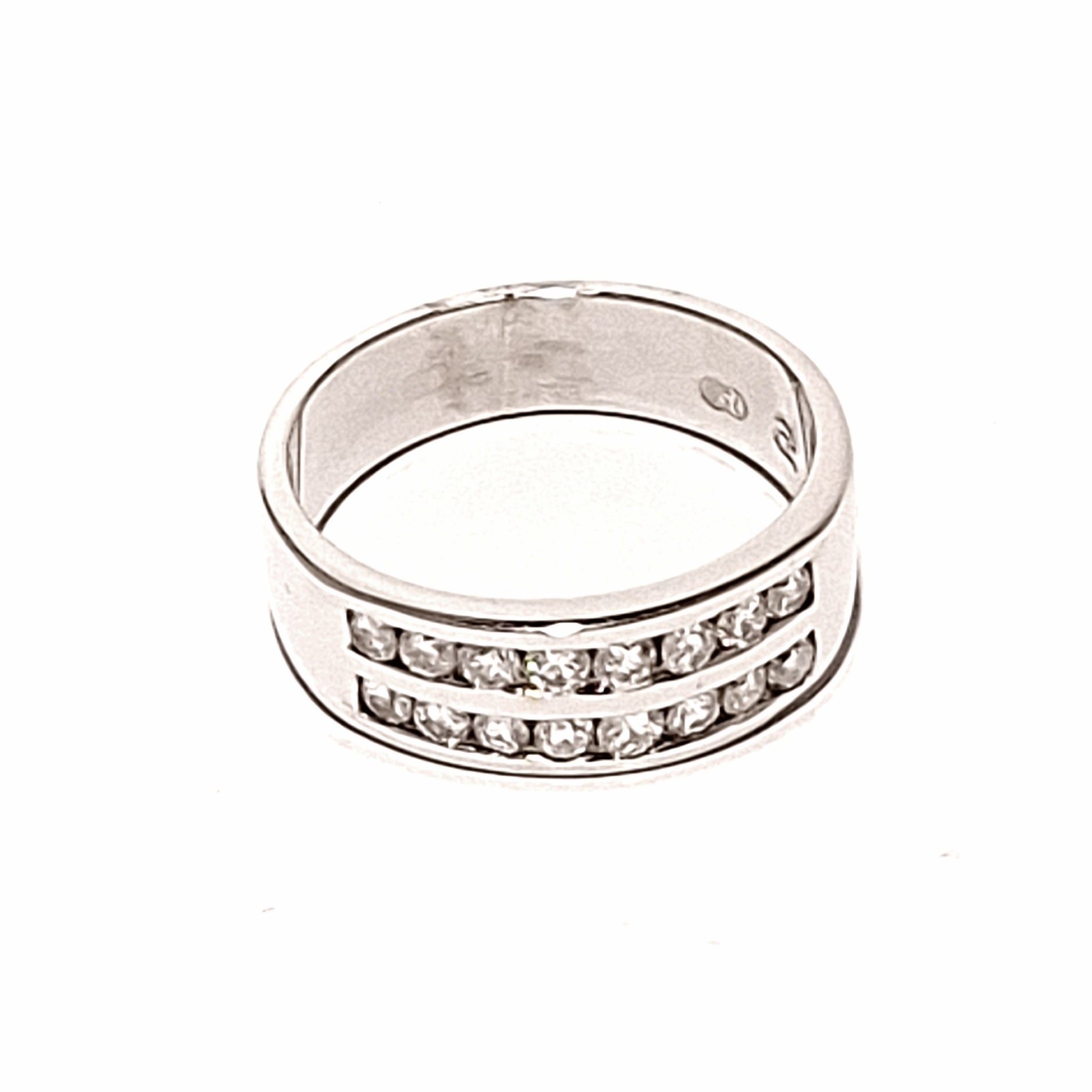 18ct White Gold 1.20ct Diamond Men's Ring