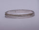 1.04ct Diamond Handmade Bangle in 9ct White Gold