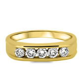 0.75ct Diamond Ring in 14k Yellow Gold