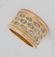 2.15ct Diamond Cluster Handmade Ring in 18ct Yellow Gold