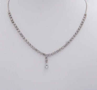 4.50ct Diamond Necklace in Platinum