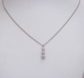 1.00ct Diamond Necklace in Platinum
