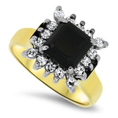 2.57ct Australian Sapphire & Diamond Ring