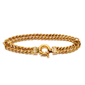 yellow gold chain bracelet | LONDON LOANS