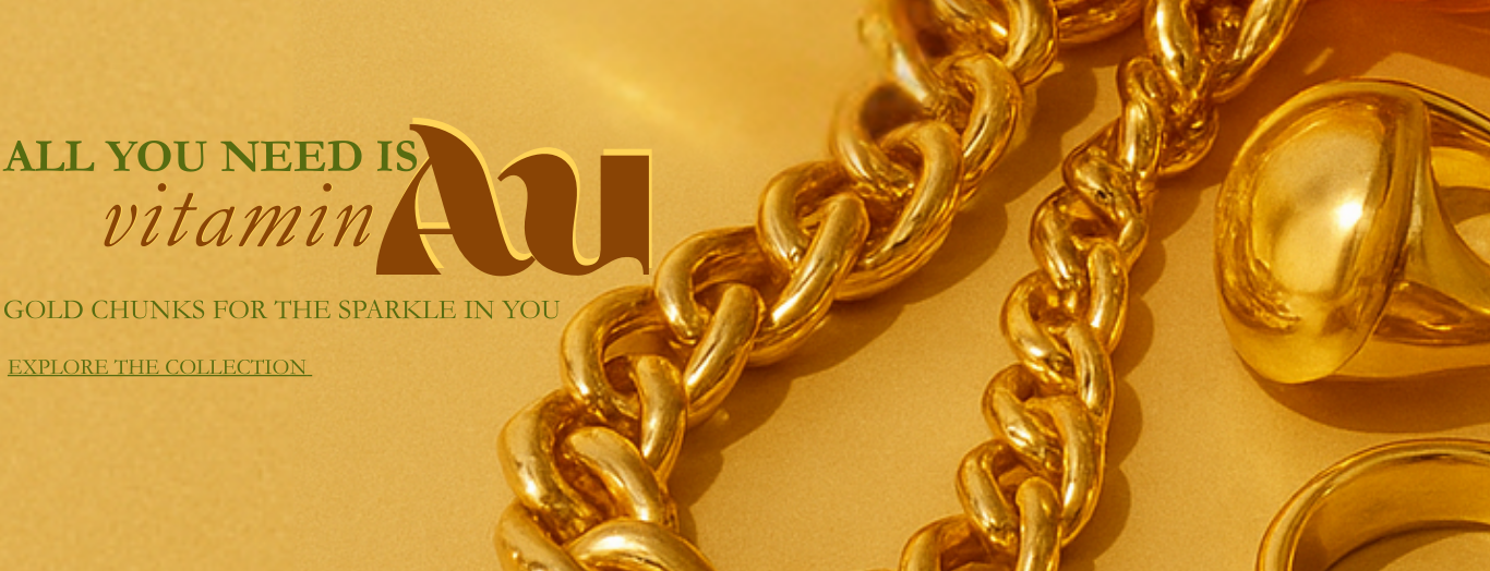solid gold jewellery collection banner
