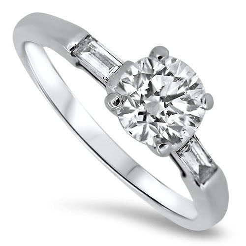 1.20ct Diamond Engagement Ring in 18ct White Gold