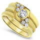 0.70ct Diamond Dress Ring Handmade in 18ct Yellow Gold