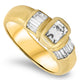 1.53ct Emerald Cut Diamond Ring G VS1 in 18ct Gold