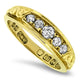 0.42ct Antique Diamond Handmade Ring in 18ct Yellow Gold
