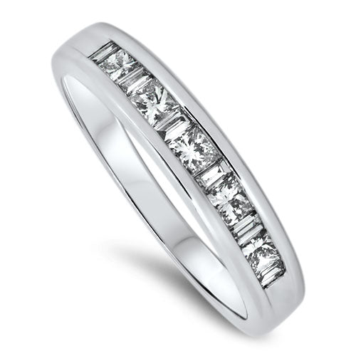 0.35ct Diamond Eternity Ring in 9ct White Gold