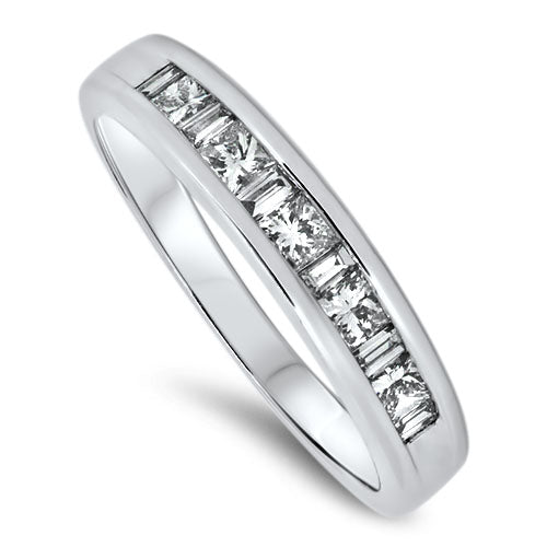 Diamond Eternity Ring in White Gold