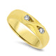 Men's Handmade Diamond Ring in 18ct Yellow Gold