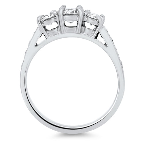 1.25cts Diamond Engagement Handmade Ring with a G VS2 Diamond