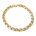 9ct Gold Solid Anchor Chain Link Bracelet