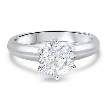 1.67ct Diamond Solitaire Ring in Platinum | London Loans
