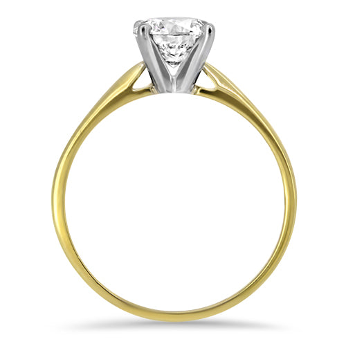 1.00ct Diamond Solitaire Ring in 18ct Gold | London Loans