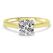 1.00ct Diamond Solitaire Ring in 18ct Gold | London Loans