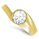 1.07ct Diamond Engagement Style Handmade Ring in 18k Yellow Gold G VS2 Diamond | London Loans